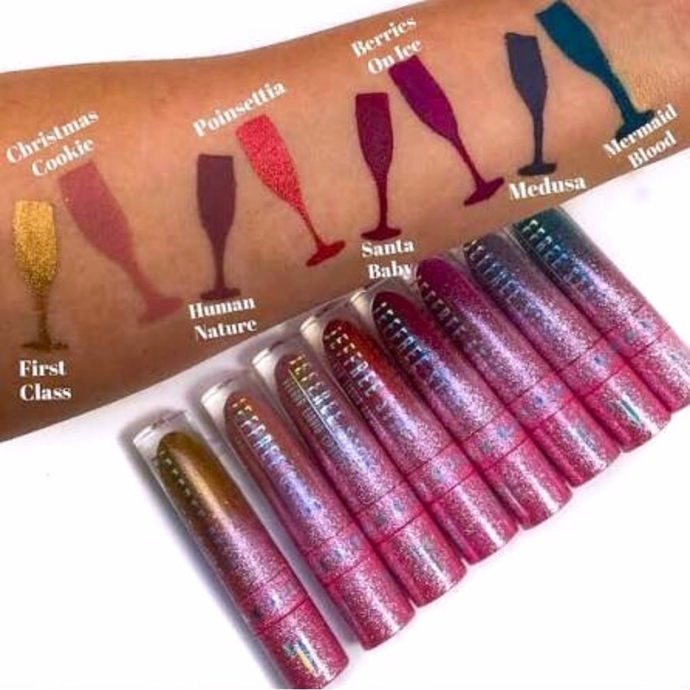Jeffree Star | ‘Berries On Ice’ Velour Liquid Lipstick NiB | L.E. Holographic - Picture 10 of 16